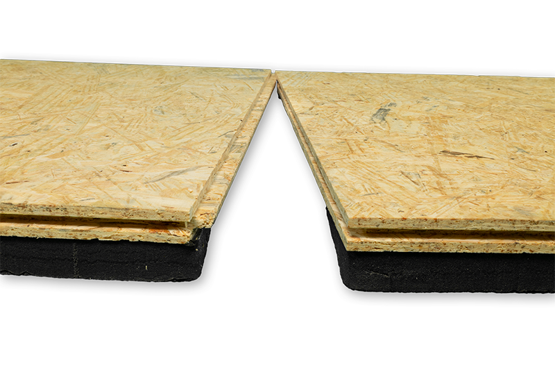 SSIV Seams Springstep IV Plus subfloor seams