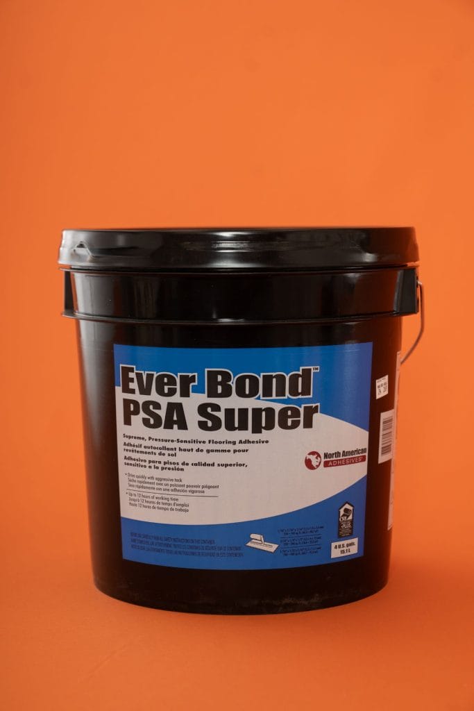 marley dance floor adhesive ever bond PSA super front view