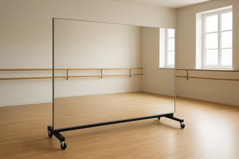 Glassless Rolling Nesting Mirror