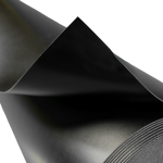 super bravo pro reversible dance floor solid black roll closeup