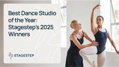 dance studio of the year 2025 banner