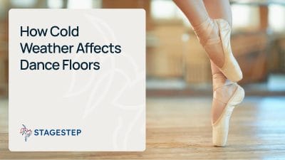 How cold weather affects dance floors banner