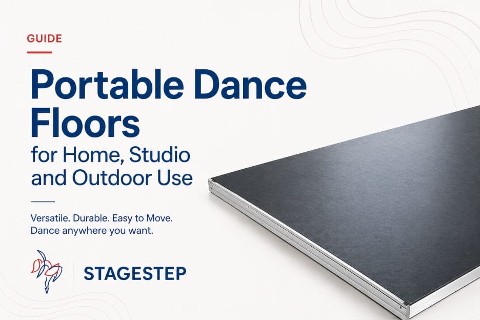 Portable Dance Floors for Home, Studio and Outdoor Use 
